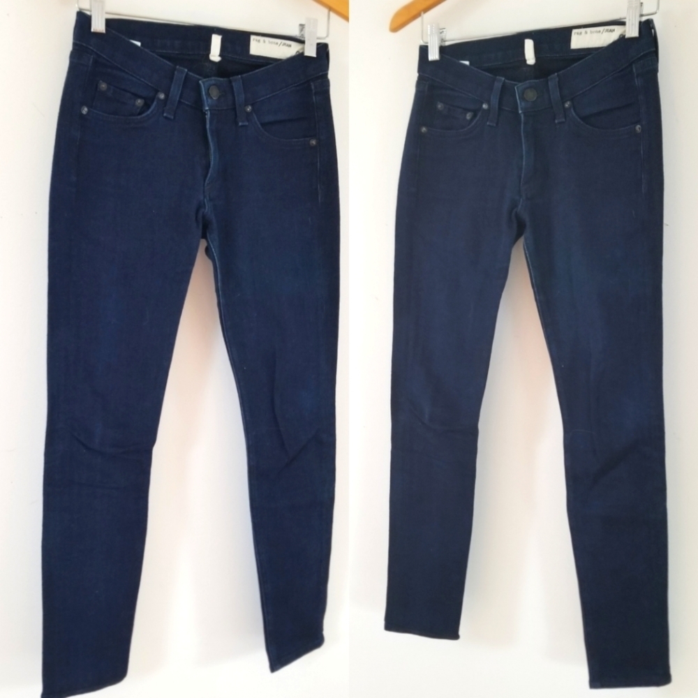 Rag & bones Capri indingo denim midrise Jeans